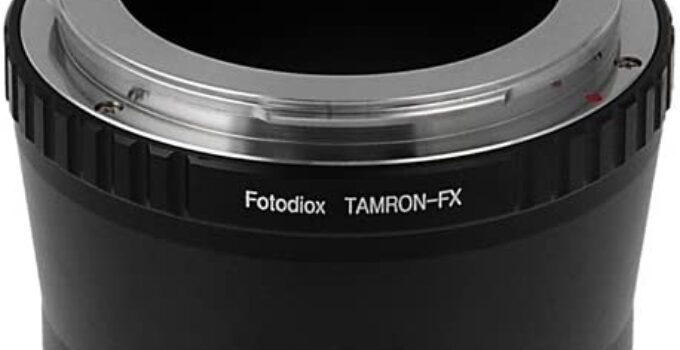 Fotodiox Lens Mount Adapter Compatible with Tamron Adaptall (Adaptall-2) Mount SLR Lens on Fuji X-Mount Cameras