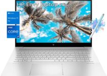 HP Laptop Touchscreen 17inch Laptop Envy| Intel Core i7-1255U Laptop| Windows11 Pro| Backlit Keyboard| Stylus Pen| Thunderbolt4 USB TypeC| Wi-Fi 6E| Fingerprint (64GB RAM | 2TB PCIe SSD)