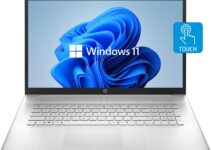 HP Newest 17t Laptop, 17.3” HD+ Touchscreen, Intel Core i7-1165G7 Processor, 64GB DDR4 RAM, 2TB PCIe SSD, Backlit Keyboard, HDMI, Windows 11 Home, Silver