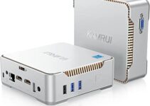 KAMRUI GK3 Plus Mini PC 16GB RAM 512GB M.2 SSD, Intel 12th Alder Lake N95 (up to 3.4GHz) Mini PC Windows 11 Pro, 2.5”SSD, Gigabit Ethernet, 4K UHD, WiFi, BT, VESA/Home/Business Mini Desktop Computer