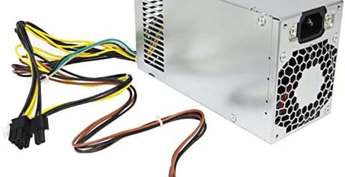 LXun Upgraded PCG007 310W 937516-004 Power Supply Compatible with HP ProDesk 280 288 480 G3 MT, Compatible with HP 400G4 282G3 SFF 901772-004 DPS-310AB-1A PSU Power Supply