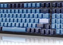 RK ROYAL KLUDGE RK98 Wireless Mechanical Keyboard Triple Mode 2.4G/BT5.1/USB-C 100 Keys Hot Swappable Brown Switches with Number Pad RGB Backlit 3750mAh Battery NKRO Gaming Keyboard Ergonomic Design