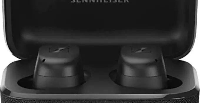 Sennheiser MOMENTUM True Wireless 3 Earbuds -Bluetooth In-Ear Headphones for Music and Calls with ANC, Multipoint connectivity , IPX4, Qi charging, 28-hour Battery Life Compact Design – Black