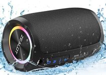 ZEALOT Bluetooth Speaker, Portable Speaker, IPX7 Waterproof, 20W Loud Stereo Bass, Dual Pairing, USB, Speaker for Home/Outdoor/Advanture