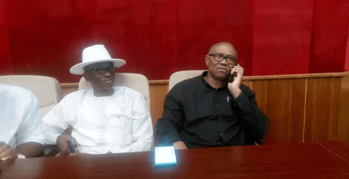 BREAKING: Uproar As Tribunal Bans Peter Obi And Others From Bring Phones And Gadgets To Court Room