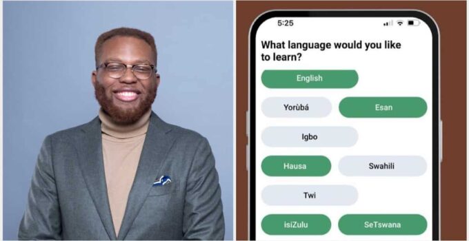 Tech company develops app for learning Nigerian and African languages, founder speaks on future plans.