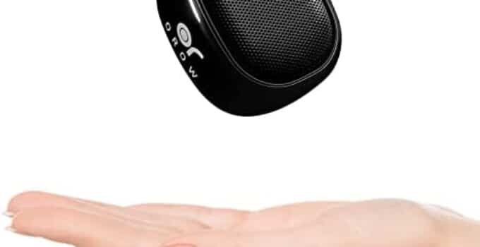 OROROW Small Bluetooth Speaker,Mini Portable Wireless Speaker,49-Foot Bluetooth Range,Enhanced Bass,Support TF Card,Bluetooth Speaker for iPhone,Travel,Hiking,Car,Gift(Gray)