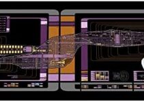 71810 Sci-fi Control Console Display Desk Mat, Trekkie Trekker Large Mouse pad for Desk, Gamer Mouse pad, Laptop Pad Mat, Game Mat, Gaming Computer Accessories, Gaming Room Decor, SciFi Gift HG