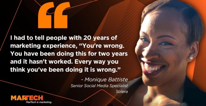 MarTech Salary and Career: Monique Battiste on charging ahead