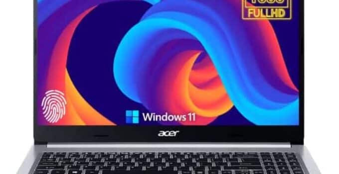 Acer 2023 Newest Aspire 5 Slim Laptop, 15.6″ Full HD Display, 12GB RAM, 1TB SSD Storage, AMD Ryzen 4-Core Processor, Backlit Keyboard, Fingerprint Login, HDMI, Ethernet Port, Type-C, Windows 11 S