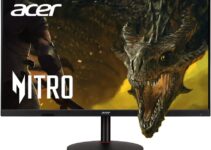 Acer Nitro XV322QK Vbmiiphzx 31.5" UHD 3840 x 2160 Gaming Monitor | AMD FreeSync Premium | 144Hz | 1ms VRB | DisplayHDR400 | DCI-P3 90% | Delta E