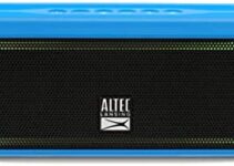 Altec Lansing HydraJolt Wireless Bluetooth Speaker, Waterproof Portable Speakers with Built In Phone Charger and Lights, Everything Proof Outdoor, Shockproof, Snowproof, 16 Hours Playtime (Royal Blue)