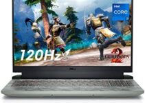 Dell G15 5520 15.6 Inch Gaming Laptop – FHD 120Hz Display, Intel Core i7-12700H, 16GB DDR5 RAM, 512GB SSD, NVIDIA RTX 3060 6GB GDDR6, Wi-Fi 6, Windows 11 – Spector Green