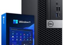 Dell Windows 11 Desktop Computer OptiPlex 5060 | Intel Core i5-8500 Six Core (4.3GHz Turbo) | 16GB DDR4 RAM | 500GB SSD Solid State + 1TB HDD | WiFi + Bluetooth | Home or Office PC (Renewed)