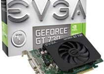EVGA GeForce GT 730 4GB DDR3 128bit Dual DVI mHDMI Graphics Cards 04G-P3-2739-KR