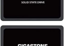 Gigastone 2-Pack 2TB SSD SATA III 6Gb/s. 3D NAND 2.5″ Internal Solid State Drive, Read up to 520MB/s. Compatible with PC, Desktop and Laptop, 2.5 inch 7mm (0.28”)