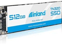 INLAND TN320 512GB NVMe M.2 PCIe Gen3x4 2280 Internal Solid State Drive SSD – Up to 2000 MB/s, 3D NAND, Storage and Memory for Laptop & PC Desktop