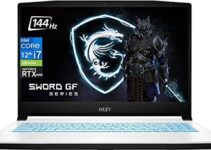 MSI Sword Gaming Laptop 2023 Newest, 15.6″ 144Hz Display, Intel Core i7 12650H Processor, 16GB RAM, 1TB SSD, NVIDIA GeForce RTX 3060 Graphics, Wi-Fi6, Webcam, Backlit Keyboard, Windows 11 Home