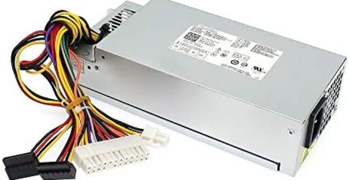 S-Union 220W Power Supply Compatible with Dell Inspiron 3647 660s Replacement for Acer X1420 X3400 eMachines Gateway Series Delta DPS-220UB A Liteon L220AS-00 L220NS-00 PS-5221-03DF R82HS 650WP P3JW1