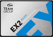 TEAMGROUP EX2 2TB 3D NAND TLC 2.5 Inch SATA III Internal Solid State Drive SSD (Read/Write Speed up to 550/520 MB/s) Compatible with Laptop & PC Desktop T253E2002T0C101