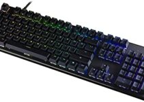 TECWARE Phantom+ 104 Mechanical Keyboard, RGB LED (Wraith Pink)