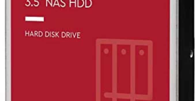 Western Digital 10TB WD Red Pro NAS Internal Hard Drive HDD – 7200 RPM, SATA 6 Gb/s, CMR, 256 MB Cache, 3.5″ – WD102KFBX