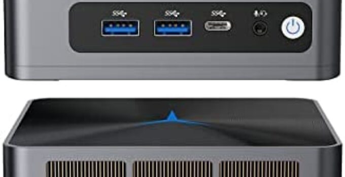 YLIMPC M3 i7 Mini PC, Intel i7 10810U 10th Gen 6-Core Processor up to 4.9GHz, 16GB RAM 500GB SSD Windows 11 Pro Small Desktop Computer with 2.5Gbps LAN/Bluetooth 5.0/WiFi/HDMI/DP/4K UHD Graphics