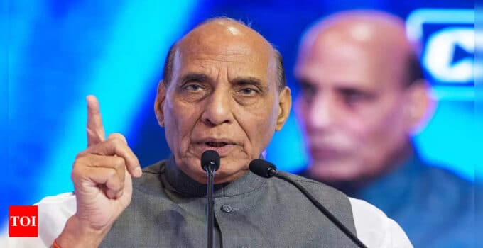 Need to focus on technological advancement in defence sector: Rajnath Singh