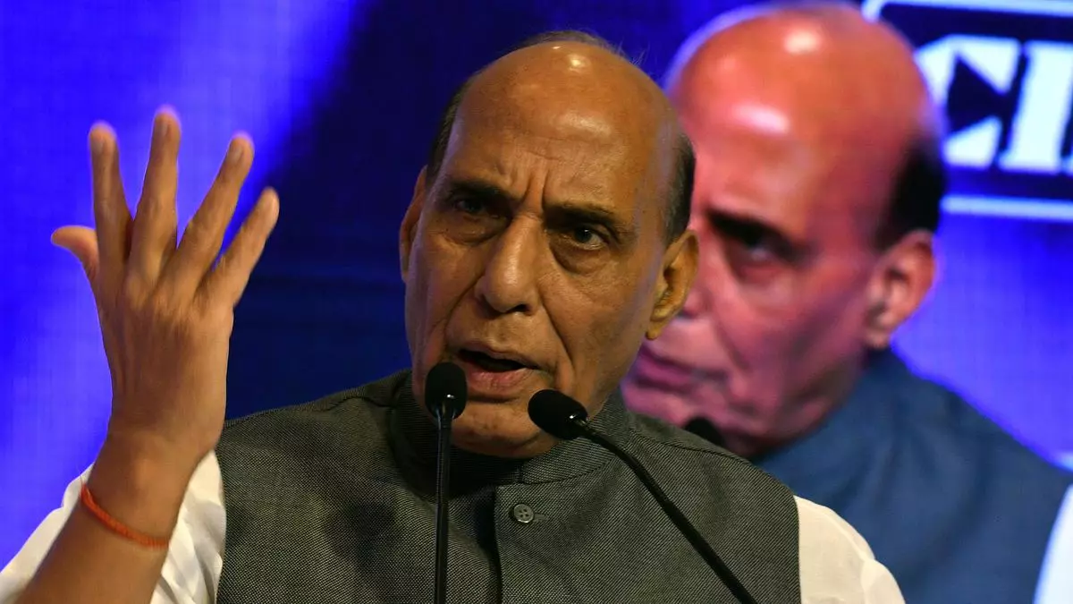 Innovate, not imitate to become tech leader: Rajnath Singh tells industry