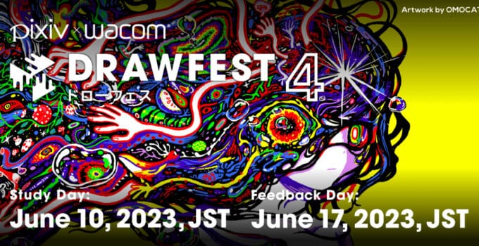 Announcing Drawfest4, a Drawing Event Involving More Than 10,000 Creators From Around the World: Popular Creators OMOCAT and Ogipote Teach Drawing and Creative Techniques