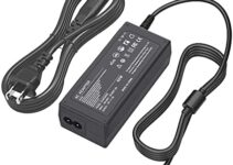 12V AC Adapter Charger for Dell 22” 23” 24” Screen, S2240L S2240T S2240M S2316H S2316M S2318HN S2340M S2340Mc S2740L S2216H S2340L S2340Lc LED LCD Monitor Screen Adaptor Power Supply Cord