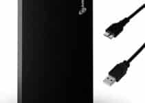 SUHSAI External Portable Hard Drive USB 3.0 Ulta Slim Memory Expansion HDD- 2.5″ Slim Storage & Backup Hard Disk Compatible with MAC, PC, Desktop, PS4, PS5, Xbox, Xbox One (250GB, Black)