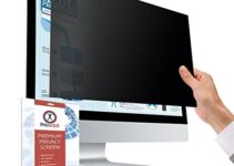 24″ (Actually 24.1″) Privox Computer Privacy Screen Filter for 16:10 Widescreen Monitor – Premium Quality Anti-Glare Computer Screen Cover – Anti-Scratch – UV and Blue Light Screen Protector