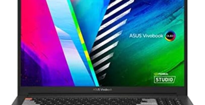ASUS VivoBook Pro 16X OLED Slim Laptop, 16″ 4K 16:10 Display, AMD Ryzen 9 6900H CPU, NVIDIA GeForce RTX 3050 Ti, 32GB RAM, 1TB SSD, Windows 11 Home, 0°Black, M7600RE-XB99,Gray