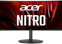Acer Nitro 34″ QHD 3440 x 1440 1500R Curved PC Gaming Monitor | AMD FreeSync Premium | 165Hz Refresh | 1ms (VRB) | ZeroFrame Design | 2 x Display Port 1.4 & 2 x HDMI 2.0 Ports | XZ342CU Sbmiipphx