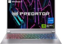 Acer Predator Triton 14 Gaming/Creator Laptop | 13th Gen Intel i7-13700H | NVIDIA GeForce RTX 4050 | 14″ WUXGA 165Hz G-SYNC Display | 16GB LPDDR5 | 512GB PCIe Gen 4 SSD | Killer WiFi 6E | PT14-51-78B4