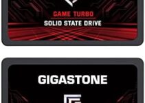 Gigastone SATA SSD 2TB 2-Pack SSD 2.5 Game Turbo 3D NAND Internal SSD SLC Cache Boost Speed 560MB/s Internal Solid State Drives Upgrade Storage PC PS4 Laptop SSD Hard Drive SATA III 6Gb/s 2.5”/7mm