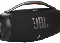 JBL Boombox 3 – Portable Bluetooth Speaker, Powerful Sound and Monstrous bass, IPX7 Waterproof, 24 Hours of Playtime, powerbank, JBL PartyBoost for Speaker Pairing, and eco-Friendly Packaging (Black)