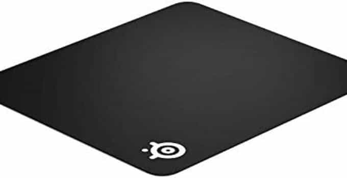 SteelSeries QcK Gaming Mouse Pad – Large Cloth – Optimized For Gaming Sensors