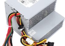 Upgraded New F255E-01 255W Power Supply Compatible with Dell Optiplex 580 760 780 960 980 DT PSU Replacement Parts D255P-00 AC255AD-00 L255P-01 V6V76 RM110 FR597 for Dell Power Supply
