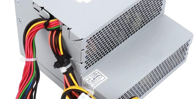 Upgraded New F255E-01 255W Power Supply Compatible with Dell Optiplex 580 760 780 960 980 DT PSU Replacement Parts D255P-00 AC255AD-00 L255P-01 V6V76 RM110 FR597 for Dell Power Supply