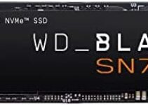 WD_BLACK 2TB SN770 NVMe Internal Gaming SSD Solid State Drive – Gen4 PCIe, M.2 2280, Up to 5,150 MB/s – WDS200T3X0E
