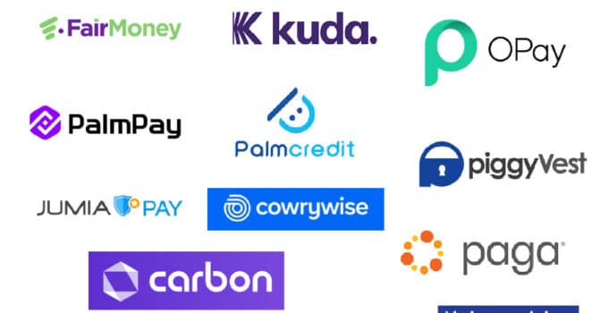 Top 10 fintech apps in Nigeria by number of downloads as of June 2023