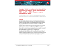 Principled Technologies Publishes Study on Managing Virtual Networks with a Dell and Broadcom Solution Using Advanced NPAR
