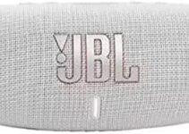 JBL Charge 5 – Portable Bluetooth Speaker with IP67 Waterproof and USB Charge Out – White