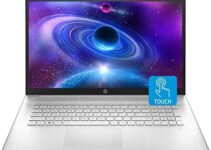 2022 Newest HP 17t Laptop, 17.3″ HD+ Touchscreen, Intel Core i5-1135G7 Processor 2.4GHz to 4.2GHz, 16GB RAM, 512GB PCIe SSD, Webcam, Wi-Fi 6, Backlit Keyboard, Windows 11 Home, Silver