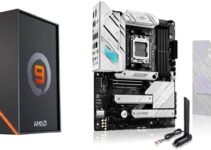 AMD Ryzen™ 9 7900X 12-Core, 24-Thread Unlocked Desktop Processor ASUS ROG Strix B650-A Gaming WiFi 6E AM5(LGA1718)Ryzen 7000 Gaming Motherboard(12+2 Power Stages,DDR5,3xM.2 Slots,PCIe® 4.0, 2.5G LAN)