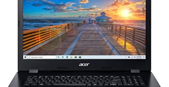 Acer Aspire 17 Laptop Computer, 17.3 inch HD+ LED-Backlit Display, Intel Core i5-1035G1, 20G RAM, 1TB PCIe SSD, DVD Writer, Webcam, Bluetooth, Wi-Fi, HDMI, Win11, Black