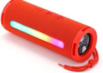 Bluetooth Speaker, Portable Wireless Speaker with 15W Stereo, Dual Pairing, HD Sound, TWS, Built-in Microphone, Waterproof IPX6, Suitable for Mobile Phones, Tablets and laptops