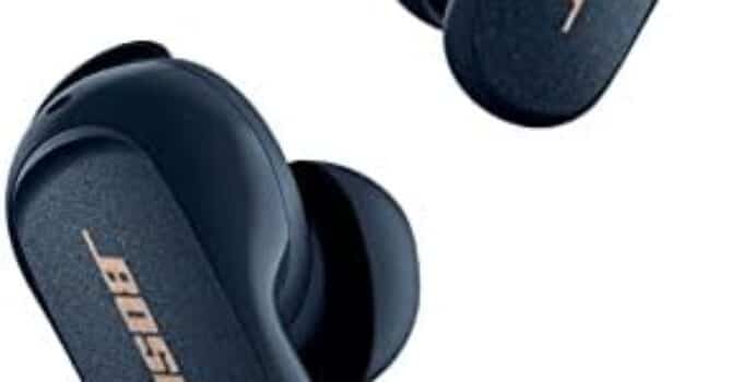 Bose QuietComfort Earbuds II, Wireless, Bluetooth, World’s Best Noise Cancelling In-Ear Headphones with Personalized Noise Cancellation & Sound, Midnight Blue – Limited Edition